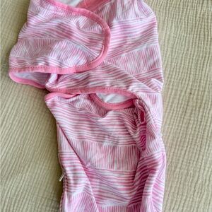 SwaddleMe Pink Striped Swaddle
